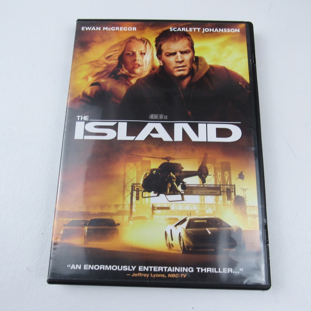 The‎ Island DVD Ewan McGregor Scarlett Johansson Michael Bay Action